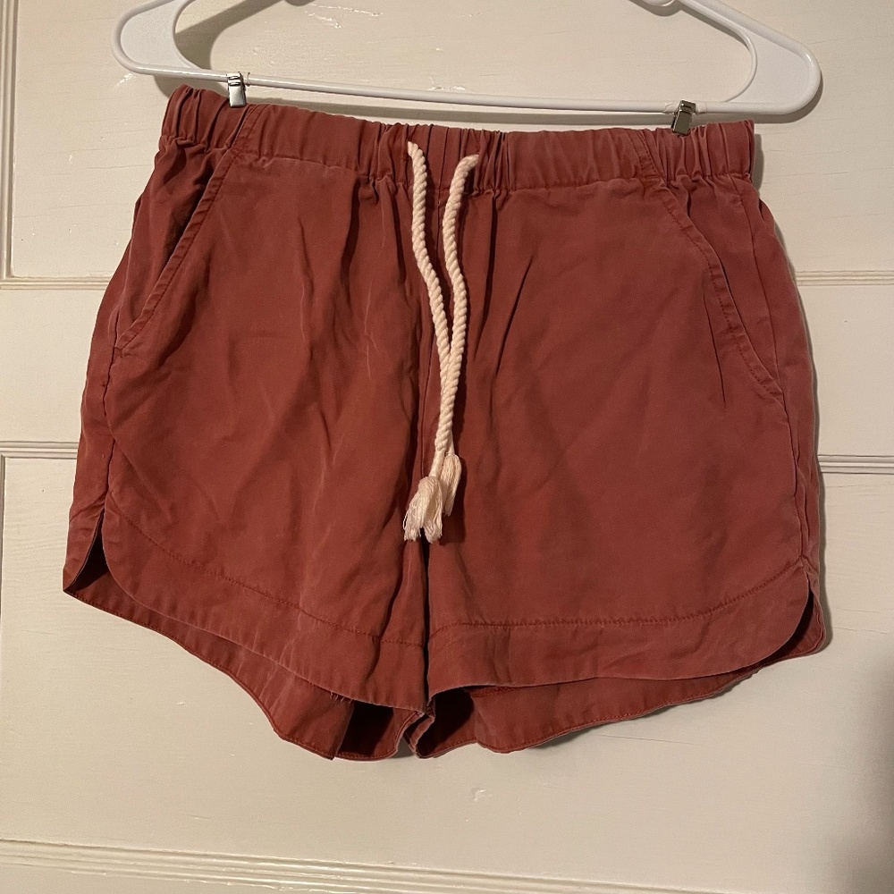 UpWest Muted Pink Flowy Shorts XS